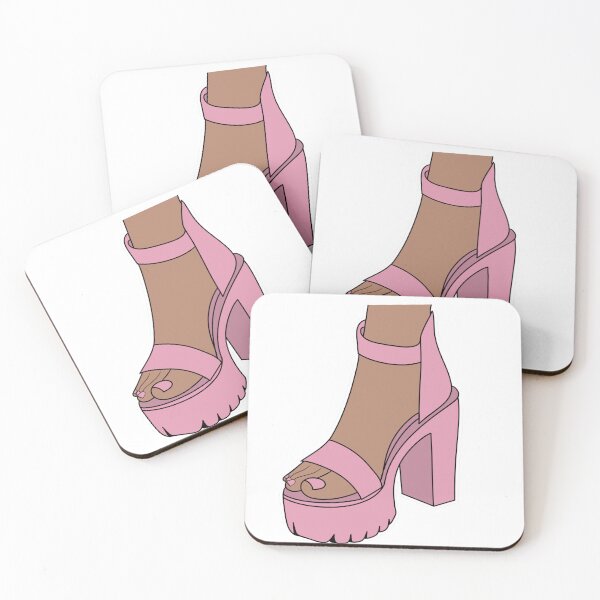 Item preview, Platform heels pink designed and sold by neishy.