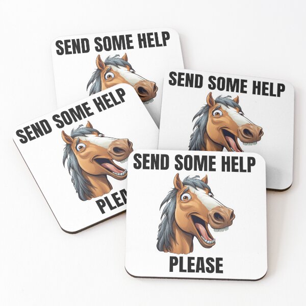 Item preview, Horse Funny With Teeth Meme Laugh Comedy Joke Art Animal designed and sold by SMARTKIT  DESIGNAGENCY.