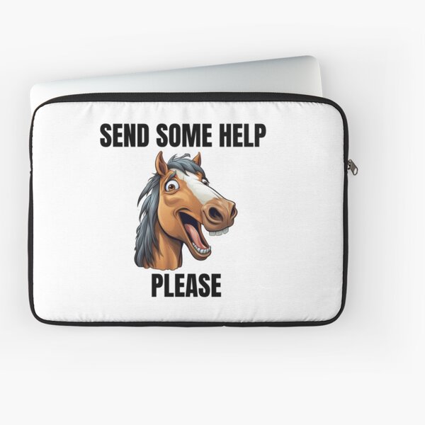 Aperçu de l'œuvre Cheval drôle avec des dents Meme Rire Comédie Blague Art Animal créée et vendue par SMARTKIT  DESIGNAGENCY.