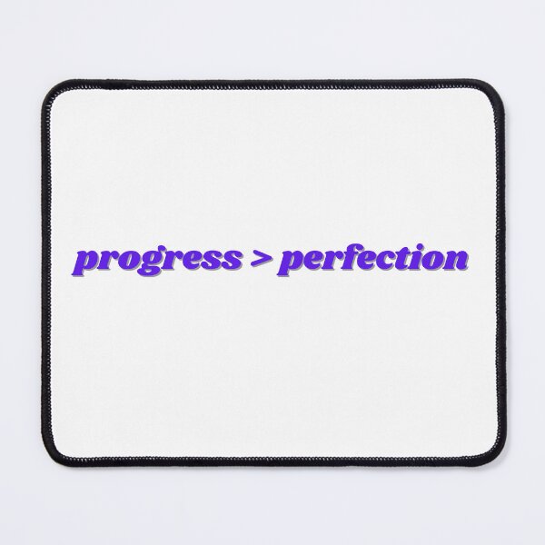 Item preview, Progress Over Perfection, Purple designed and sold by ChiWellness Shop.