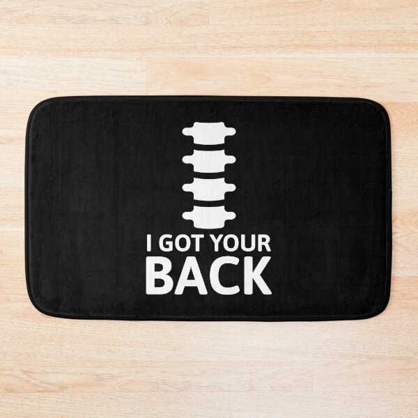Item preview, I Got Your Back! Cute Chiropractor Anatomy Pun White designed and sold by PMCreative.