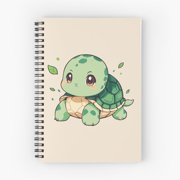 Item preview, Colorful Green kawaii Turtle designed and sold by Atlantico54.