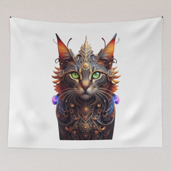 Item preview, God of the underworld cat III designed and sold by PatronesKawai.