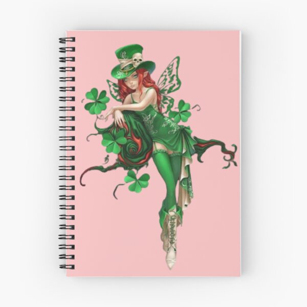 Item preview, Happy St. Patrick's Day flying Fairy Leprechauns with hat designed and sold by JaroDesign2023.