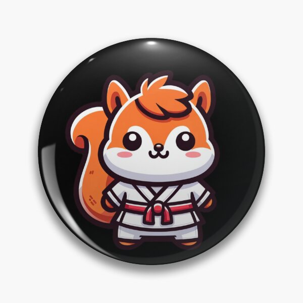 Item preview, Karate Squirrel designed and sold by DadDrivenDesign.