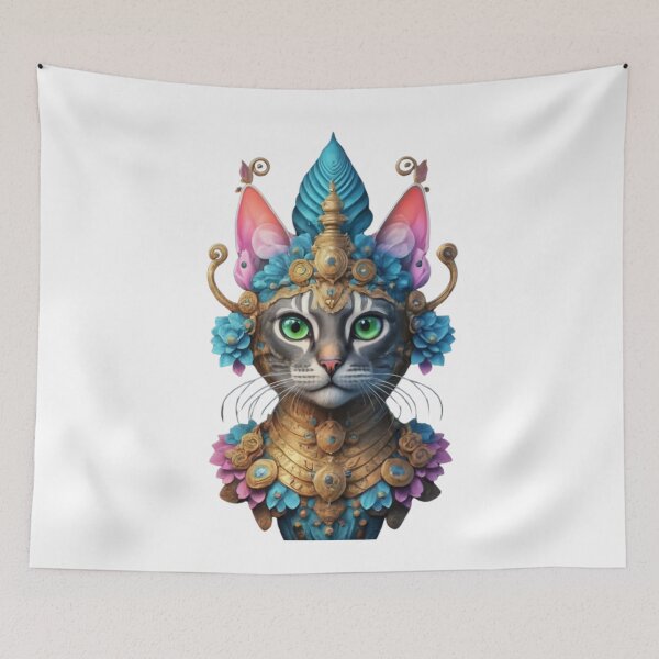 Item preview, Hindu God cat version II designed and sold by PatronesKawai.