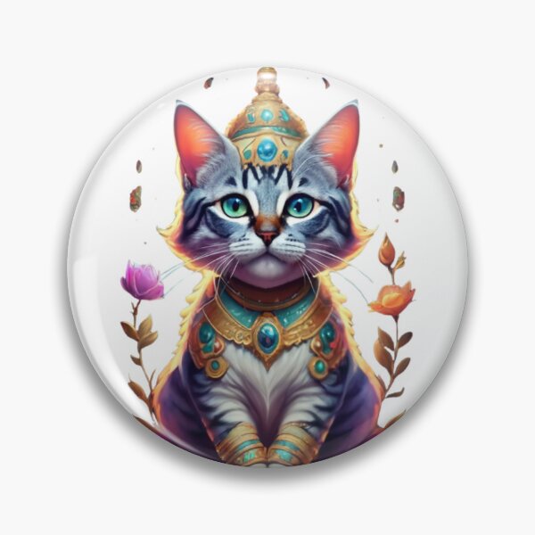 Item preview, Hindu Goddess cat version designed and sold by PatronesKawai.
