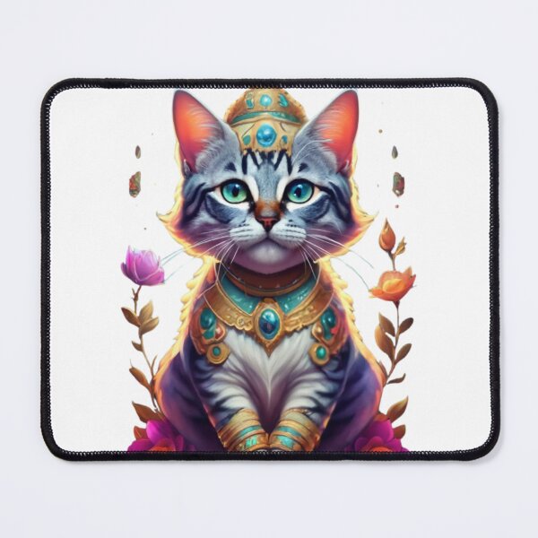 Item preview, Hindu Goddess cat version designed and sold by PatronesKawai.
