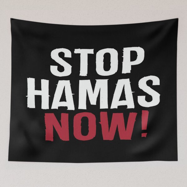Item preview, Stop Hamas Now! designed and sold by RuyaFab.