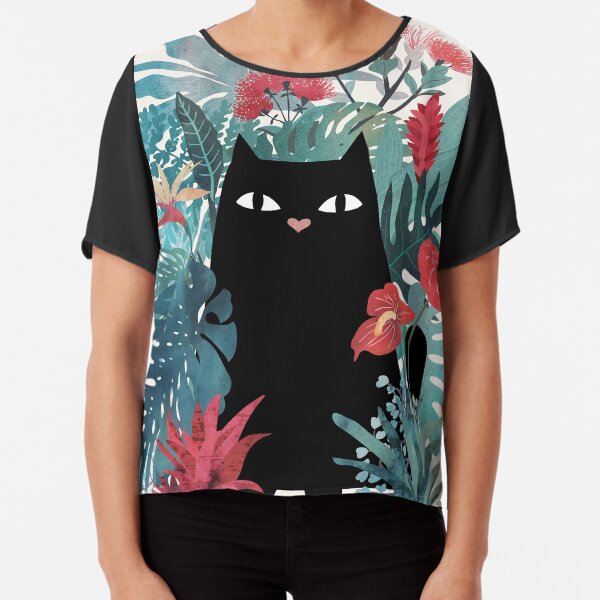 Popoki Chiffon Top