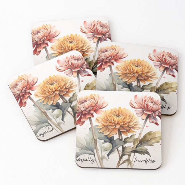 Item preview, Joyful Blooms: November Chrysanthemum designed and sold by T-shirtMill.