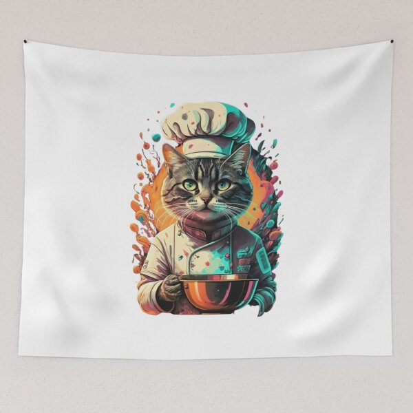 Item preview, Chef Cat VII designed and sold by PatronesKawai.