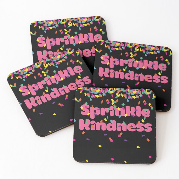 Item preview, Sprinkle Kindness positive inspiring quote. Colorful Confetti Design designed and sold by Unitepeople.