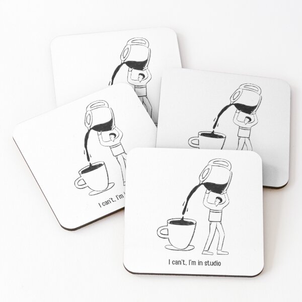Item preview, I can't i'm in studio coffee designed and sold by ArchitecturNest.