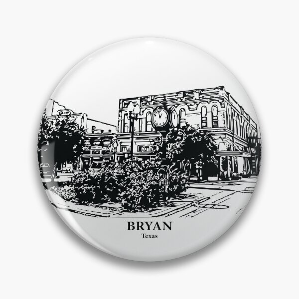 Artikelvorschau, Bryan – Texas entworfen und verkauft von Lakeric Cityscapes.