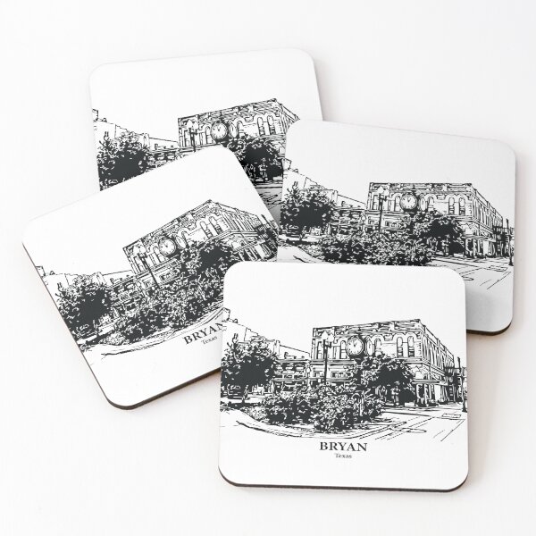 Item preview, Bryan - Texas designed and sold by Lakeric Cityscapes.