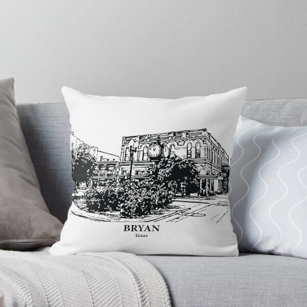 Item preview, Bryan - Texas designed and sold by Lakeric Cityscapes.