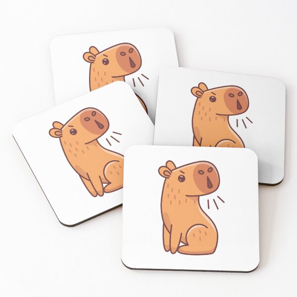 Item preview,  Cute Capybara Loves designed and sold by Moad Fahim.