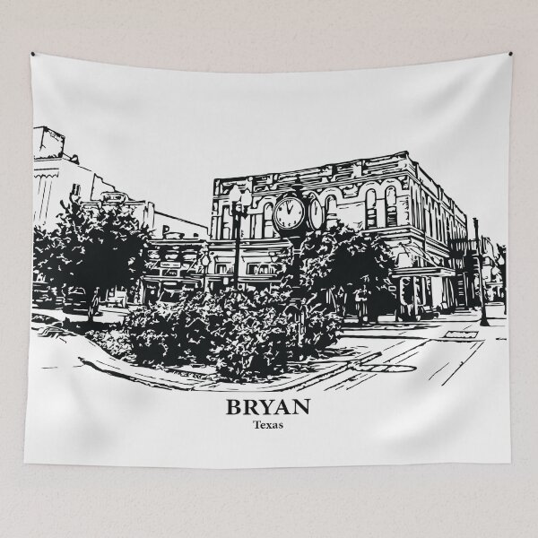 Item preview, Bryan - Texas designed and sold by Lakeric Cityscapes.