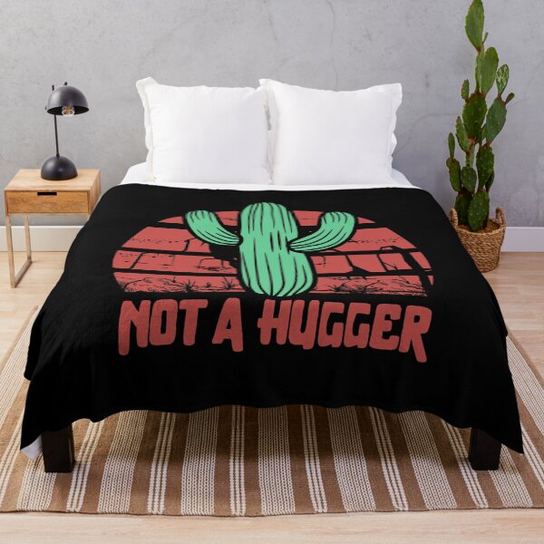 Item preview, Not a Hugger, Cactus  designed and sold by dmtdc.