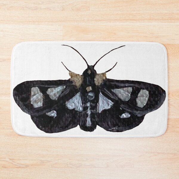 Item preview, eight-spotted forester moth designed and sold by kaitlynyaru.art.