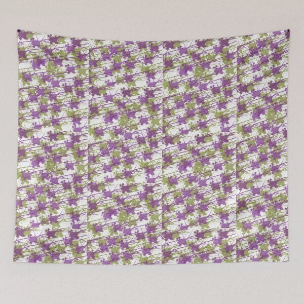 Item preview, Green and Purple Dragonfly Abstract designed and sold by DrBJess.