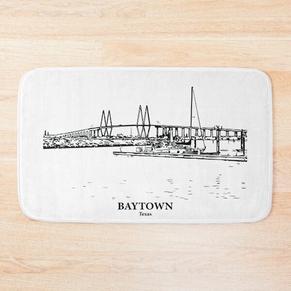 Item preview, Baytown - Texas designed and sold by Lakeric Cityscapes.