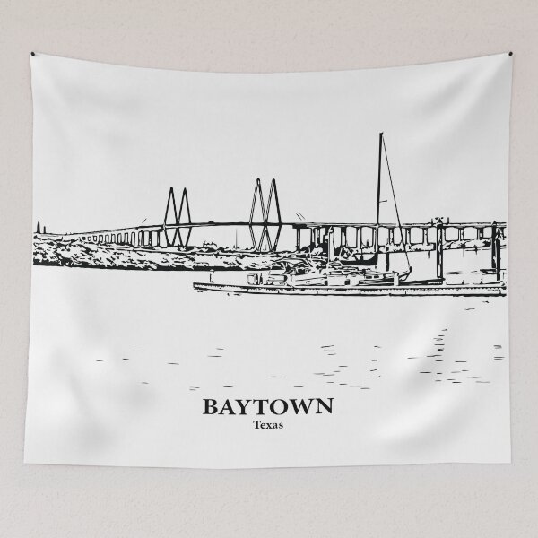 Item preview, Baytown - Texas designed and sold by Lakeric Cityscapes.