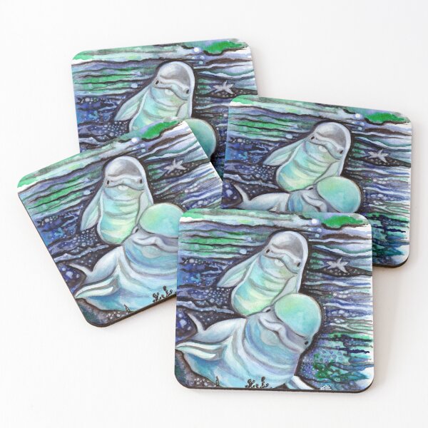 Item preview, Beluga Bliss designed and sold by ArtByBeatriz.