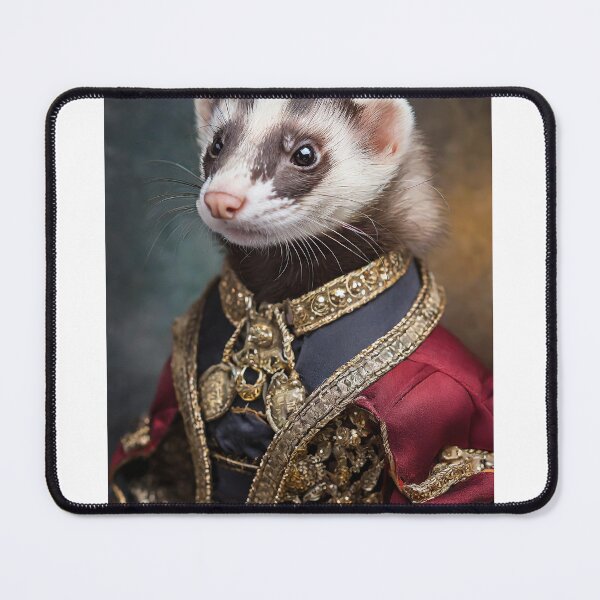 Item preview, Ferret in a admiral suit (Frettchen im Admiralanzug) designed and sold by quantum X.