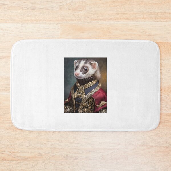 Item preview, Ferret in a admiral suit (Frettchen im Admiralanzug) designed and sold by quantum X.