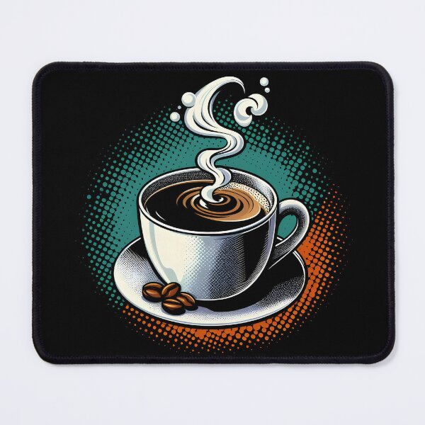 Item preview, Aromatic Coffee Delight Illustration designed and sold by Quirky Shirts.