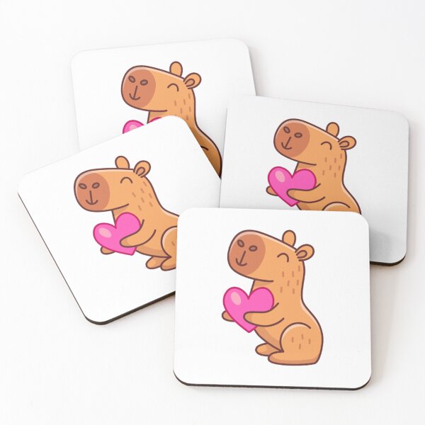 Item preview,  Cute Capybara Loves designed and sold by Moad Fahim.