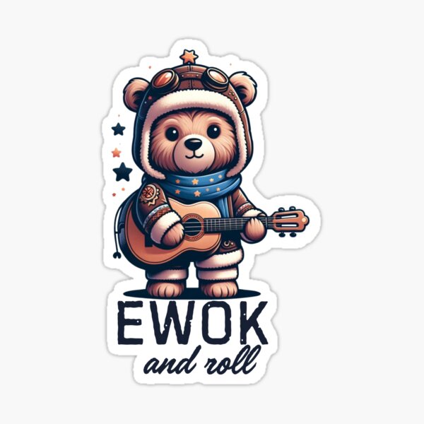 Item preview, Ewok y rollo divertido designed and sold by YoushidaPOD.