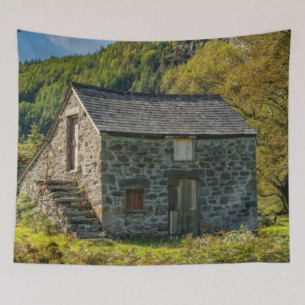 Item preview, Geirionydd Lake Barn Snowdonia designed and sold by AJEvans.