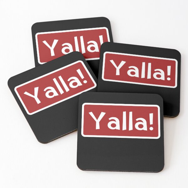 Item preview, Yalla! Arabic Expression Sign  designed and sold by Rebel-Design.