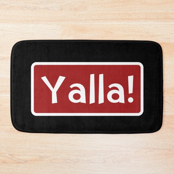 Item preview, Yalla! Arabic Expression Sign  designed and sold by Rebel-Design.