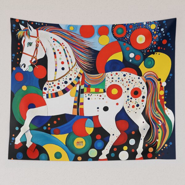 Item preview, Horse with dots designed and sold by nataliakuruch.
