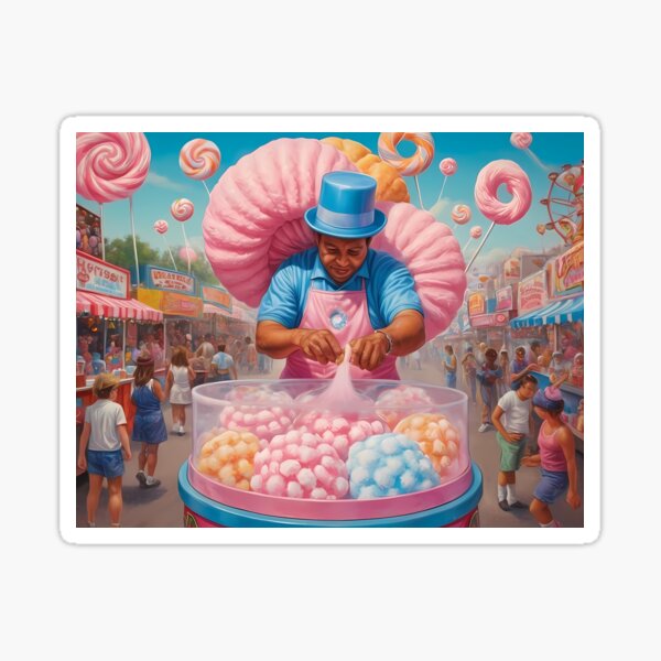 Item preview, Cotton Candy Vendor's designed and sold by OurColorful.