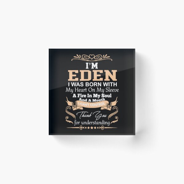 Aperçu de l'œuvre Définition du nom de fille Eden créée et vendue par Share-me.
