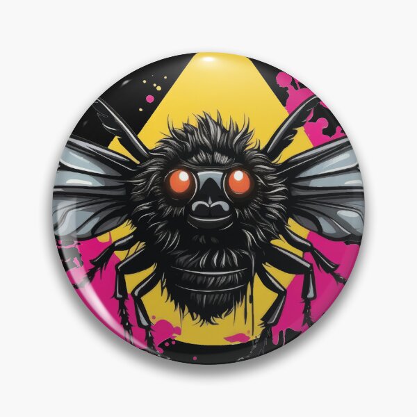 Artikelvorschau, 1980er-Jahre-Thema – Spinne gemischt mit einer Hausfliege – Grafik-Shirt – Retro-Vektorkunst-ähnlich entworfen und verkauft von markmm9.