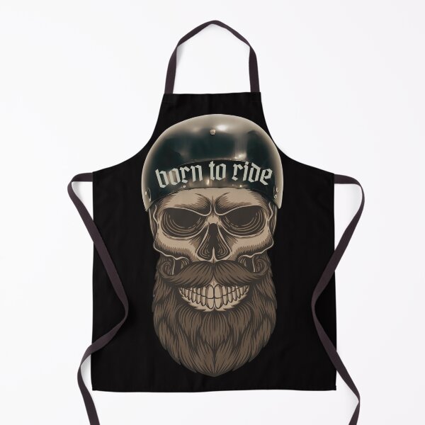 Item preview, born to ride skull designed and sold by SKULLARTISTRY.
