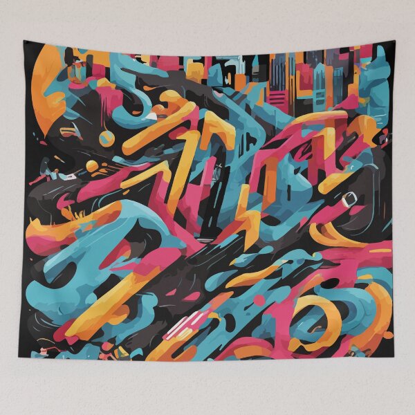 Item preview, calligraphy street art designed and sold by StellarValor.