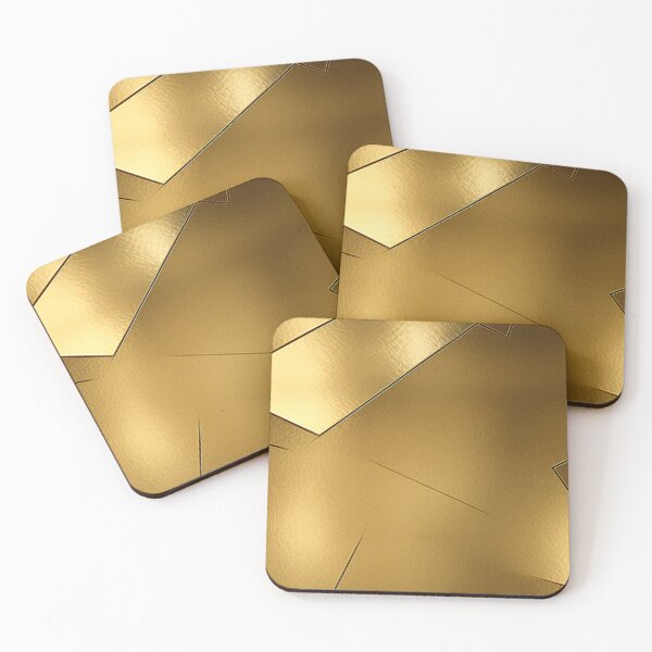 Item preview, Abstract golden BG 15 designed and sold by Made-by-Gus.