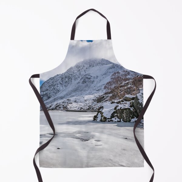Item preview, Frozen Llyn Ogwen Snowdonia Wales designed and sold by AJEvans.