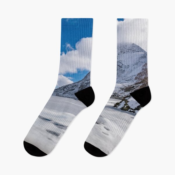 Item preview, Frozen Llyn Ogwen Snowdonia Wales designed and sold by AJEvans.