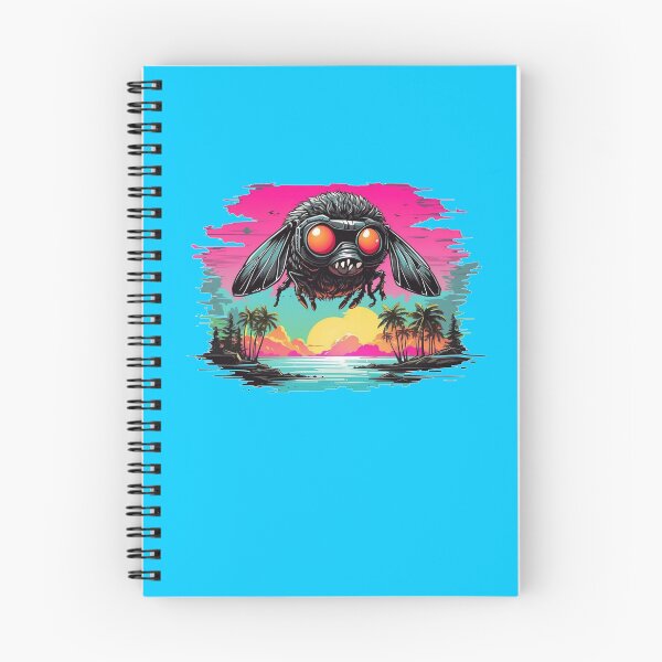 Item preview, ¡Otro tema de los años 80, una araña mezclada con una camiseta con estampado de mosca doméstica, de vacaciones en las islas! designed and sold by markmm9.