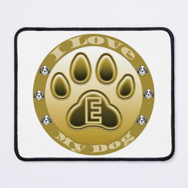 Item preview, Love Dog "E" designed and sold by RAA-Logo-Image.