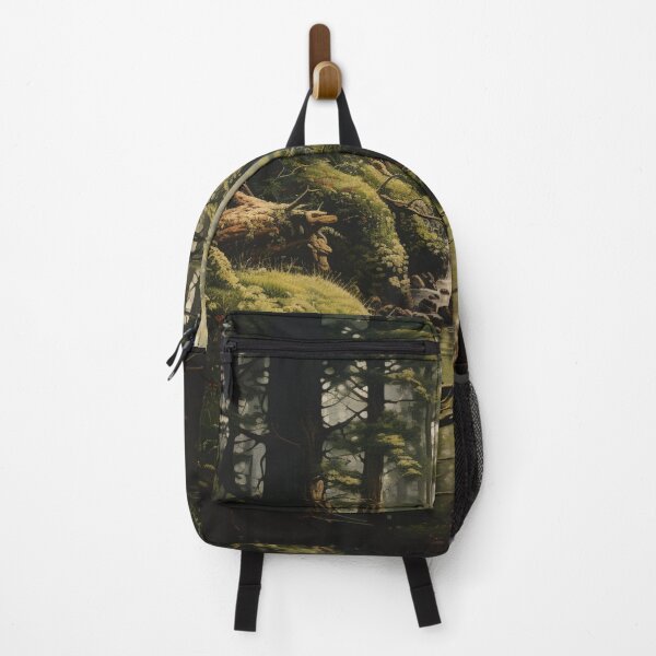 Item preview, I Love Nature Silhouette Beautiful Forest Tree Happiness Water Stream designed and sold by SMARTKIT DESIGNAGENCY.
