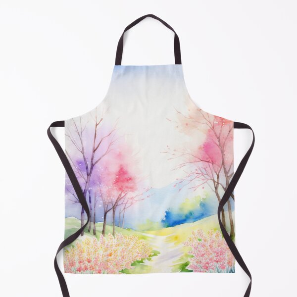 Item preview, Tranquil Path Through Spring Trees designed and sold by LyssasMindArt.